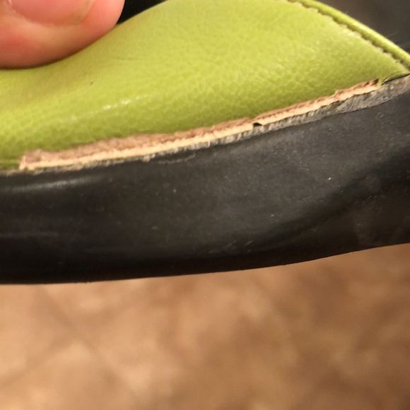 MASSIMO GREEN SANDALS SZ 5 - Picture 4 of 4